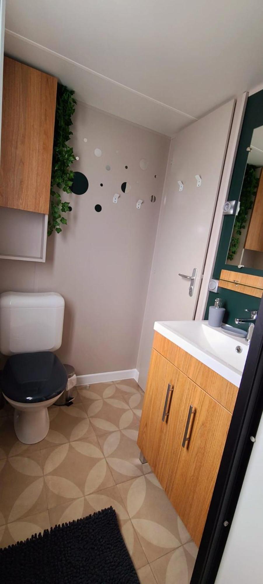 Mobil-Home Le Cocon Fun Pass Non Inclus Canet-en-Roussillon Buitenkant foto