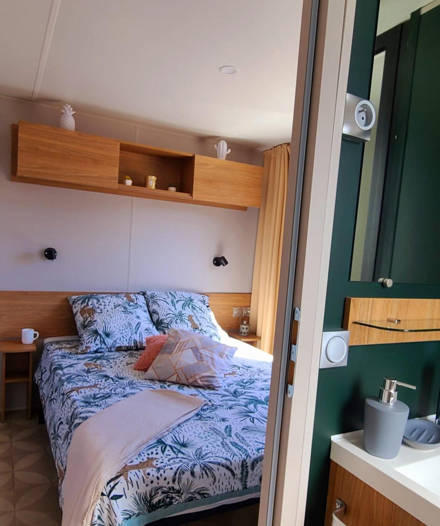 Mobil-Home Le Cocon Fun Pass Non Inclus Canet-en-Roussillon Buitenkant foto