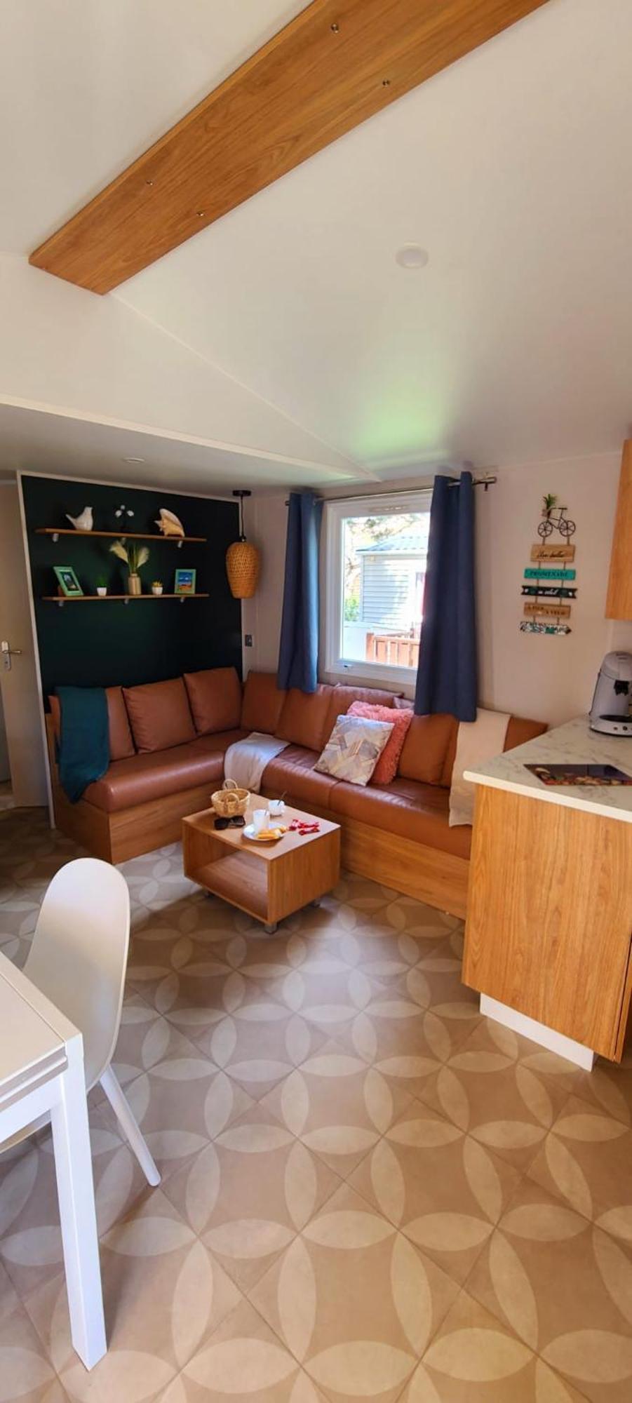 Mobil-Home Le Cocon Fun Pass Non Inclus Canet-en-Roussillon Buitenkant foto