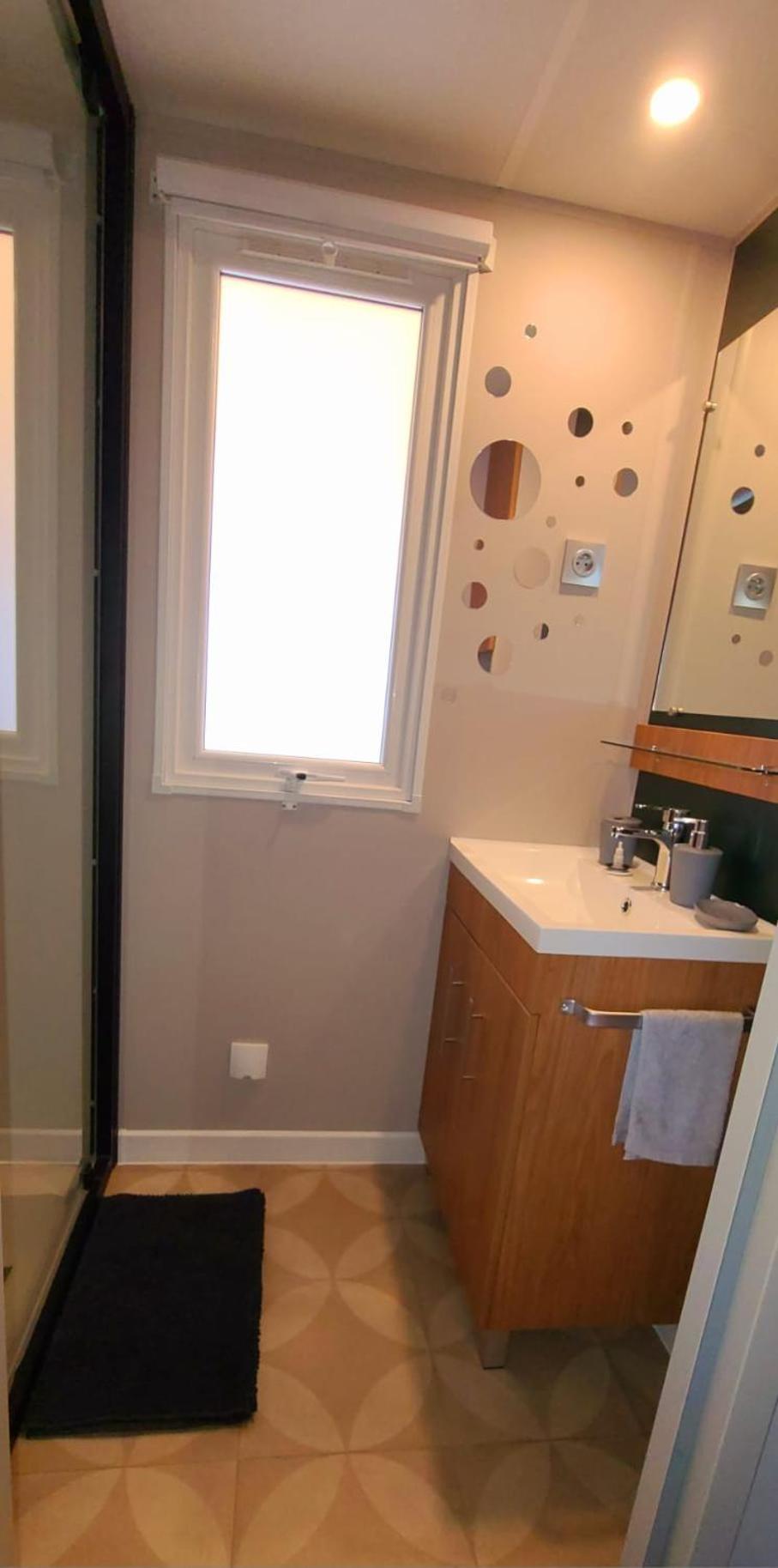 Mobil-Home Le Cocon Fun Pass Non Inclus Canet-en-Roussillon Buitenkant foto